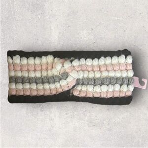 NWOT Kate Spade Crochet Bobble Twisted Ear Warmer Headband